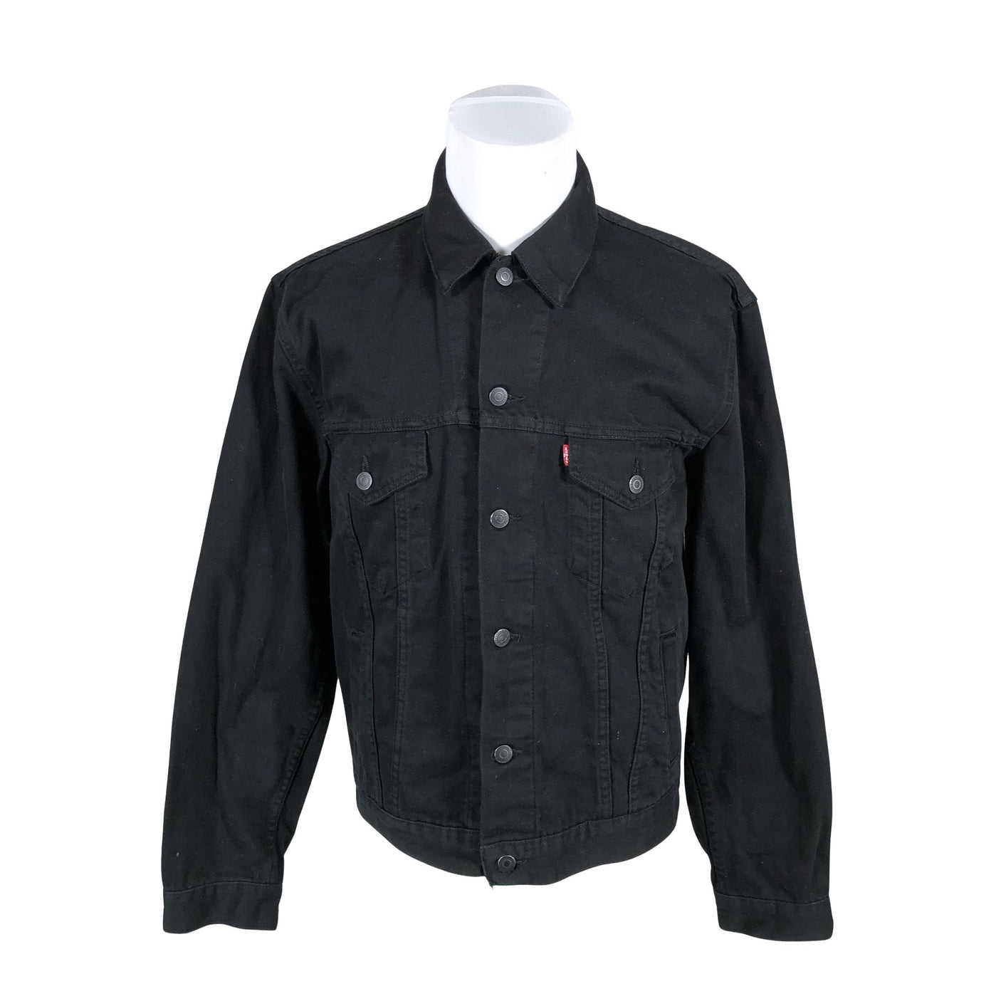 Unisex Levi's - Denim jacket, size L - Black (1)