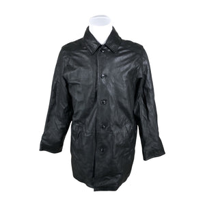 Unisex Big-L - Leather jacket, size XL - Black (1)