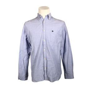 Unisex Selected - Collared shirt, size M - Light blue (1)