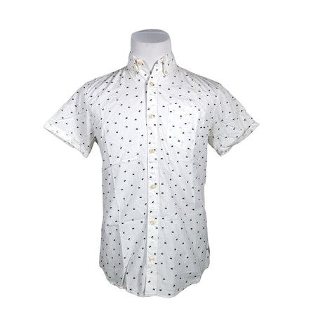 Unisex Jack & Jones - Collared shirt, size M - Natural white ()