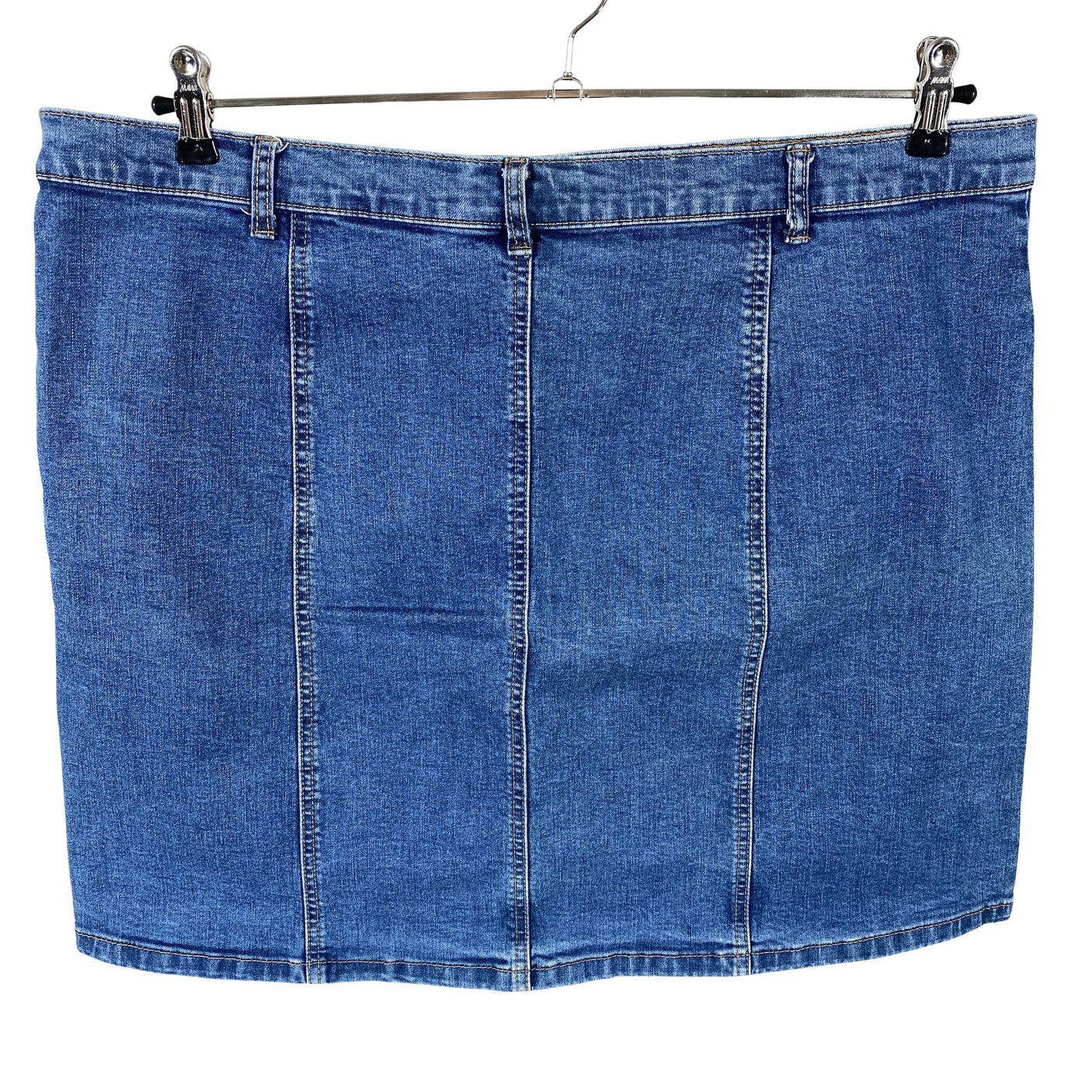 Unisex Jackpot - Denim skirt, size 46 - Blue (2)