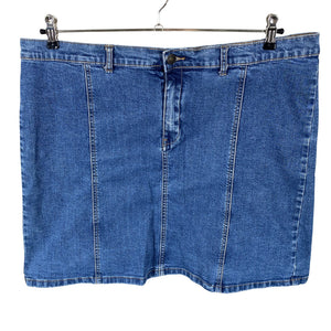 Unisex Jackpot - Denim skirt, size 46 - Blue (1)