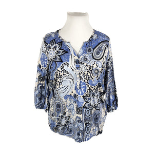 Unisex Soyaconcept - Tricot shirt, size 44 - Blue (2)