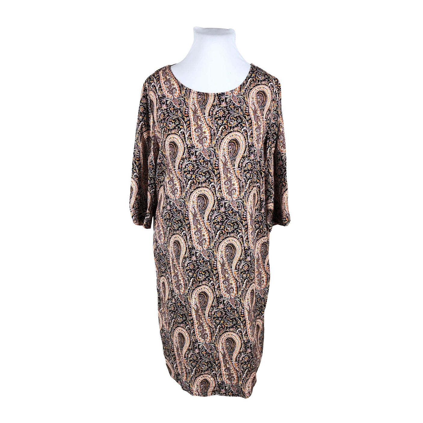 Unisex Soyaconcept - Schiffon dress, size 42 - Black (2)