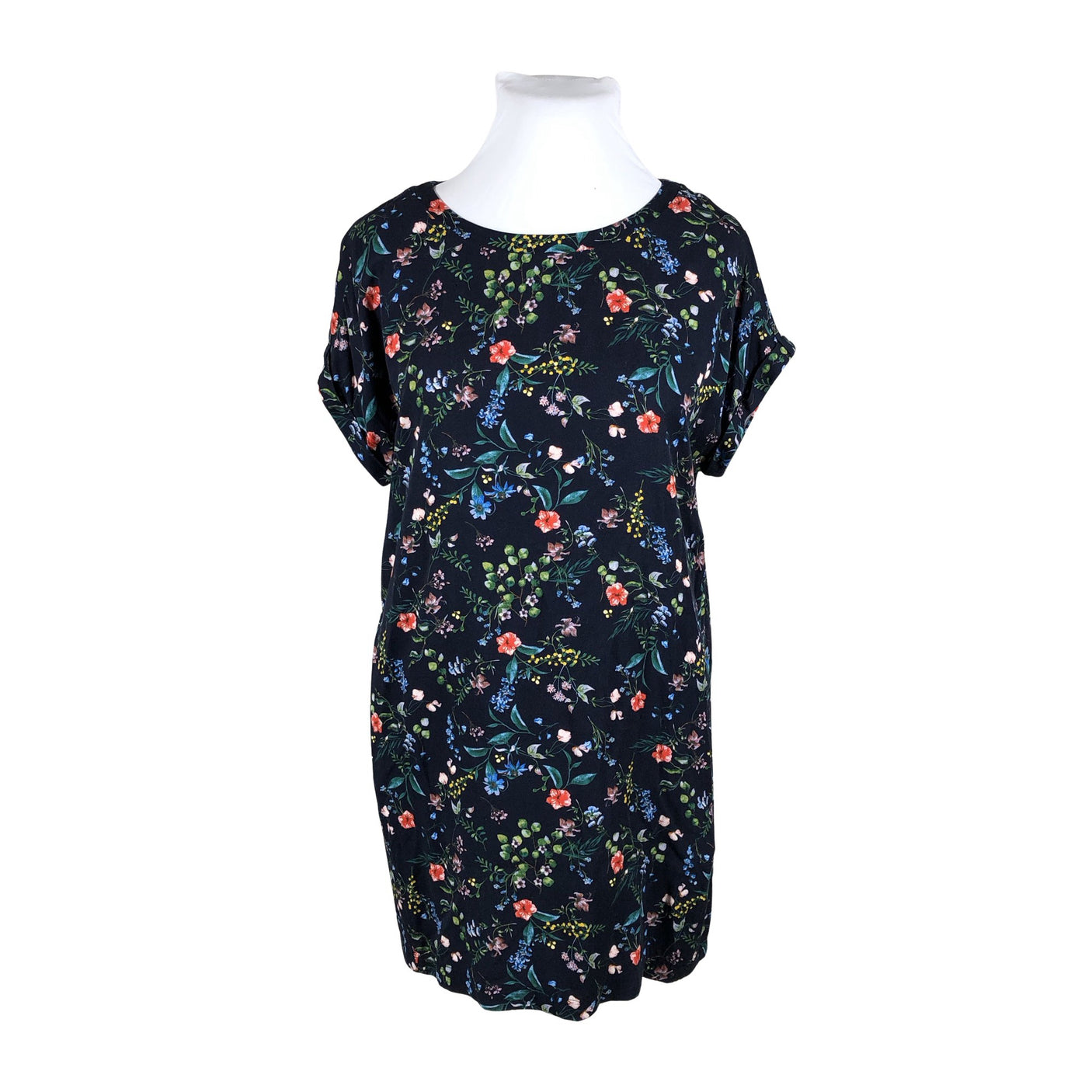 Unisex Cecil - Schiffon dress, size 42 - Blue (2)