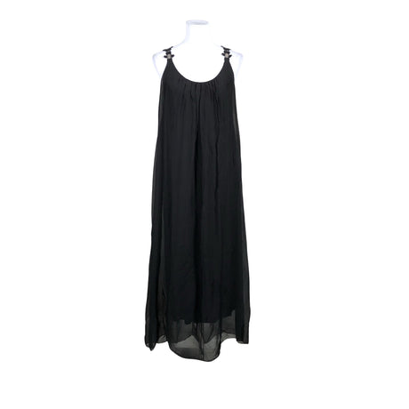 Unisex Marta - Schiffon dress, size 36 - Black ()