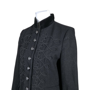 Unisex White Label - Wool coat, size 40 - Black (2)