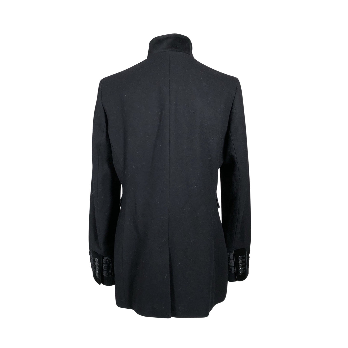 Unisex White Label - Wool coat, size 40 - Black (3)