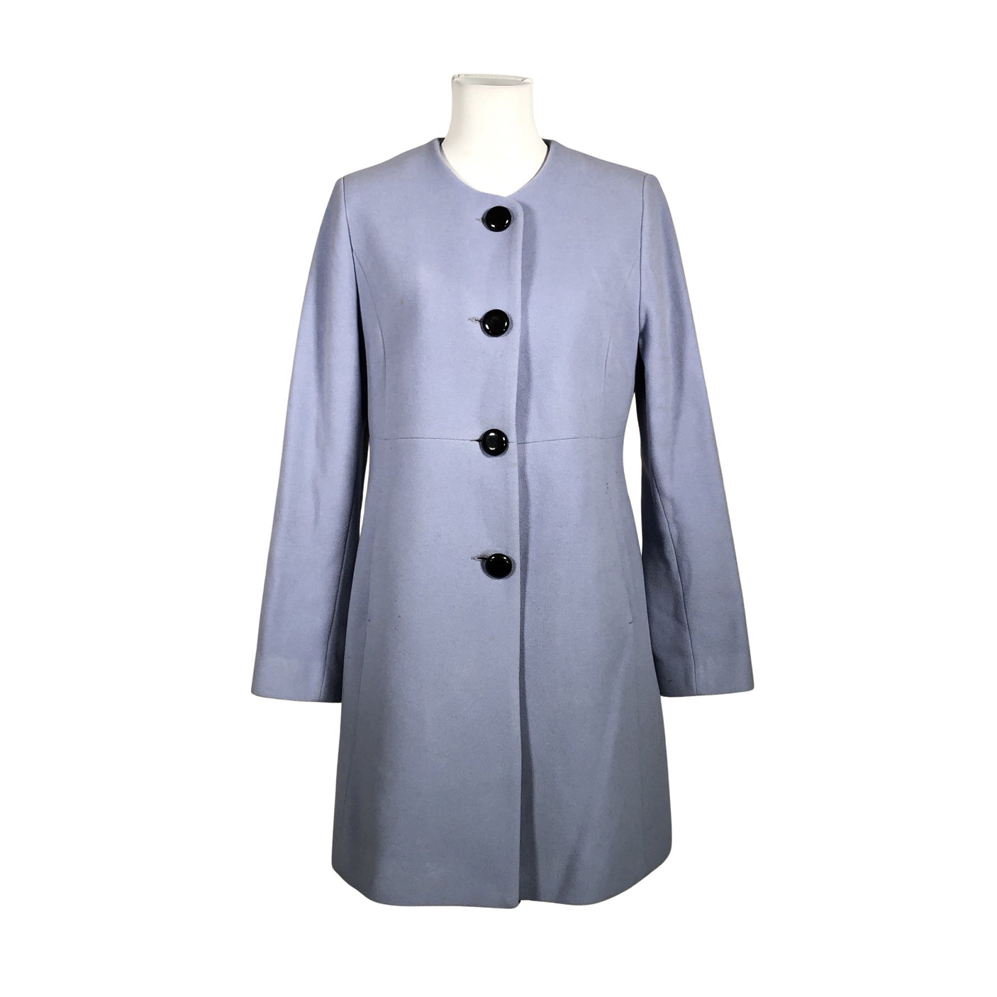 Unisex Dixi Coat - Wool coat, size 38 - Light blue (1)