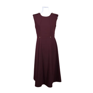 Unisex DKNY - Schiffon dress, size 40 - Violet (1)