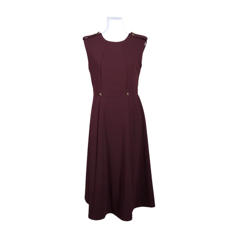 Unisex DKNY - Schiffon dress, size 40 - Violet ()