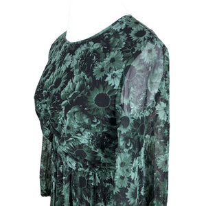 Unisex Camicettasnob - Schiffon dress, size 42 - Green (3)