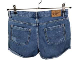 Unisex Superdry - Denim shorts, size W25 - Blue (2)