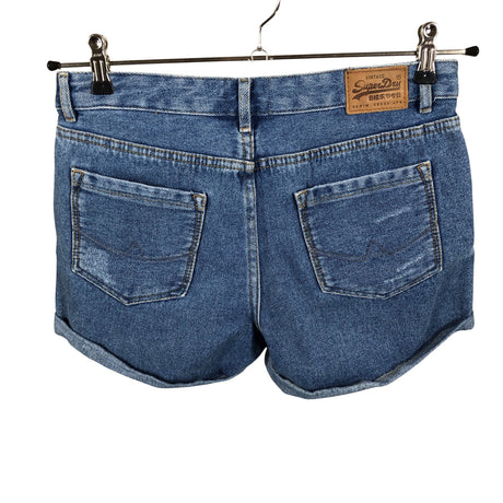 Unisex Superdry - Denim shorts, size W25 - Blue (2)