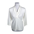 Unisex Andiata - Tricot shirt, size 40 - White ()