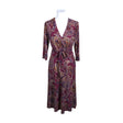 Unisex Lauren Ralph Lauren - Tricot dress, size 38 - Wine red ()