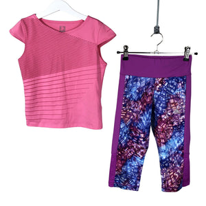 Unisex Adidas - Sports suit, size 134 - 140 - Violet (1)