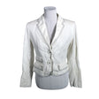 Unisex Bandolera - Jacket, size 38 - White ()