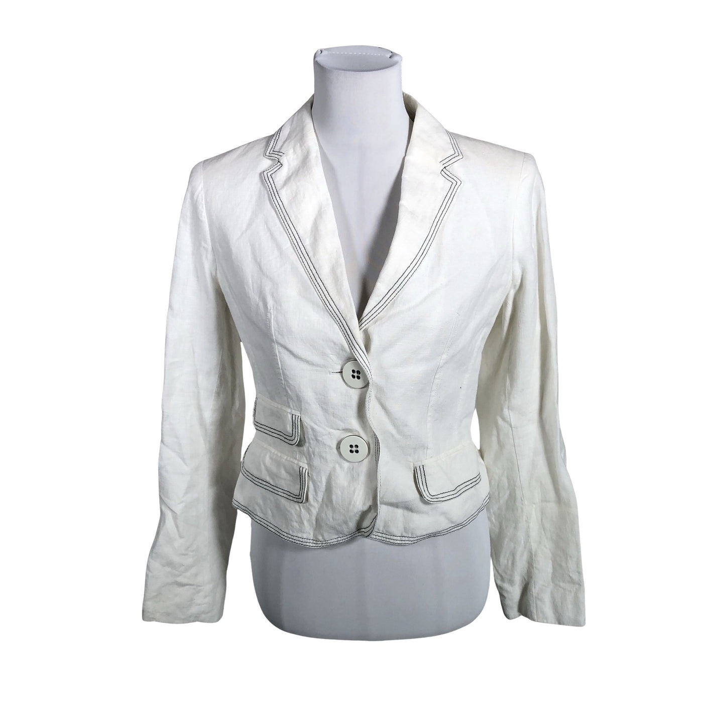 Unisex Bandolera - Jacket, size 38 - White (1)