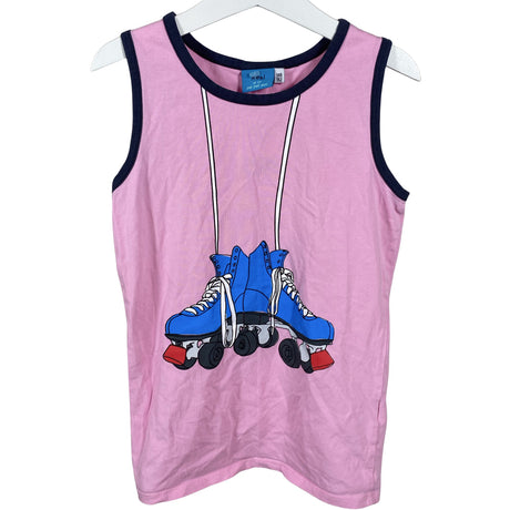 Unisex me&i - Tricot tank top, size 140 - 146 - Light pink ()