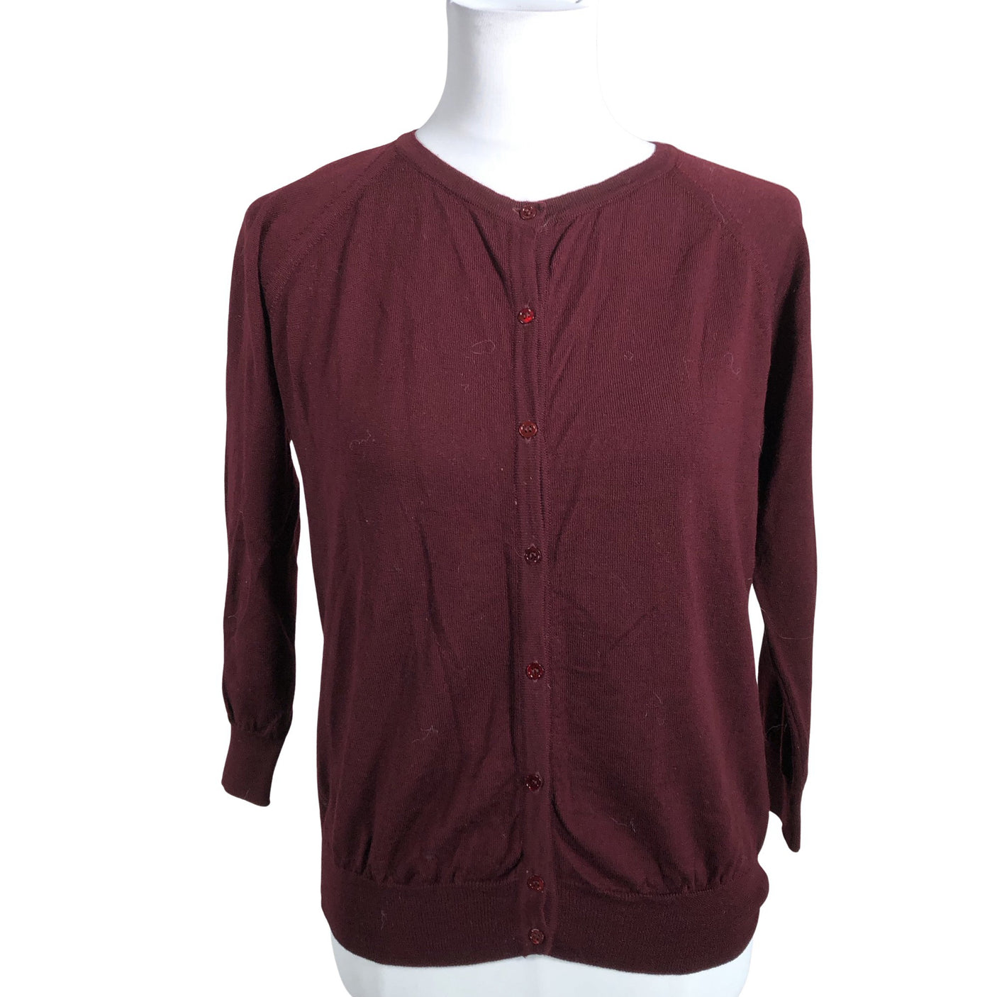 Unisex Gant - Cardigan, size 42 - Wine red (1)
