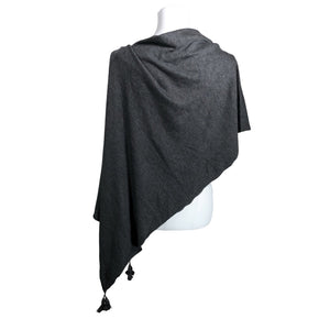 Unisex Comma - Poncho, size 38 - Gray (2)