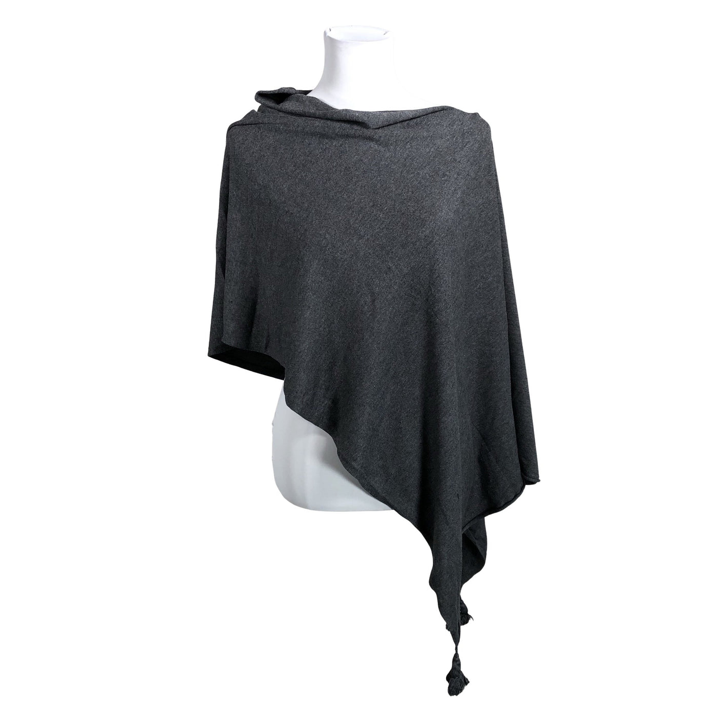 Unisex Comma - Poncho, size 38 - Gray (1)