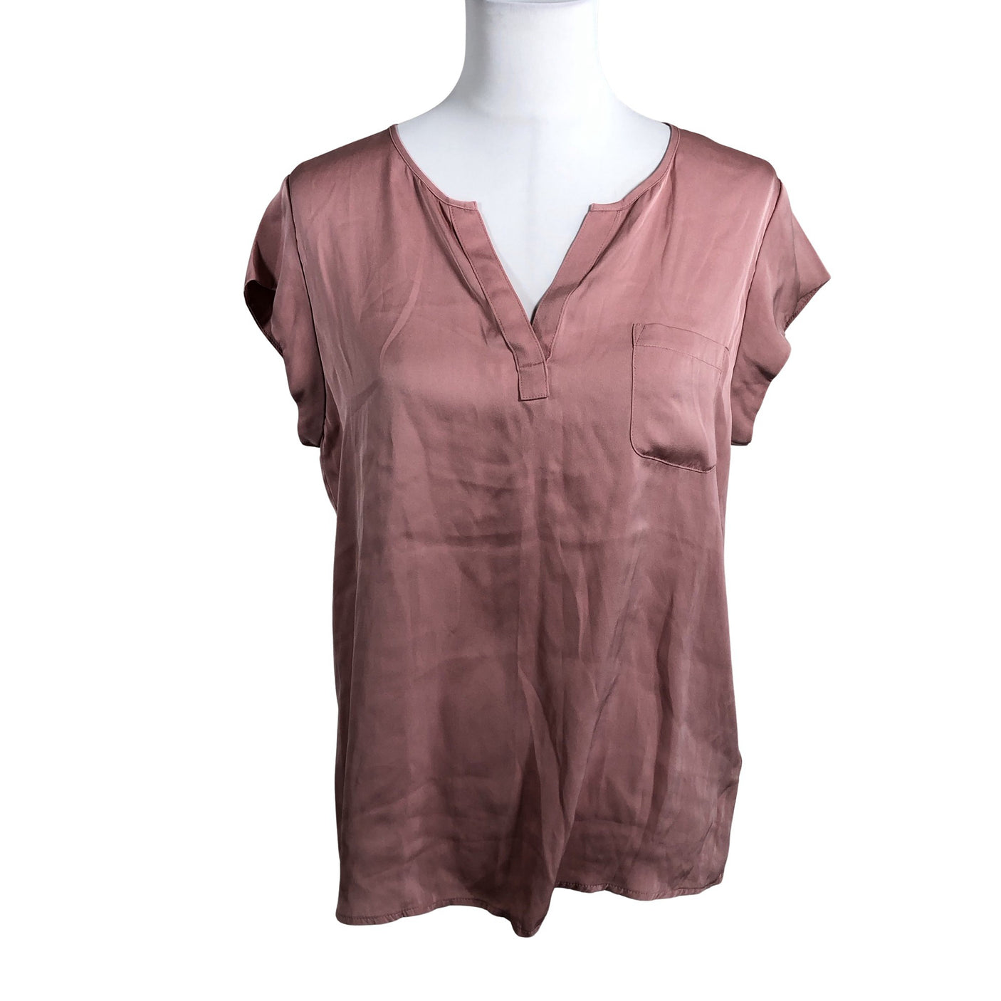 Unisex Repeat - Short-sleeved blouse, size 40 - Light pink (1)