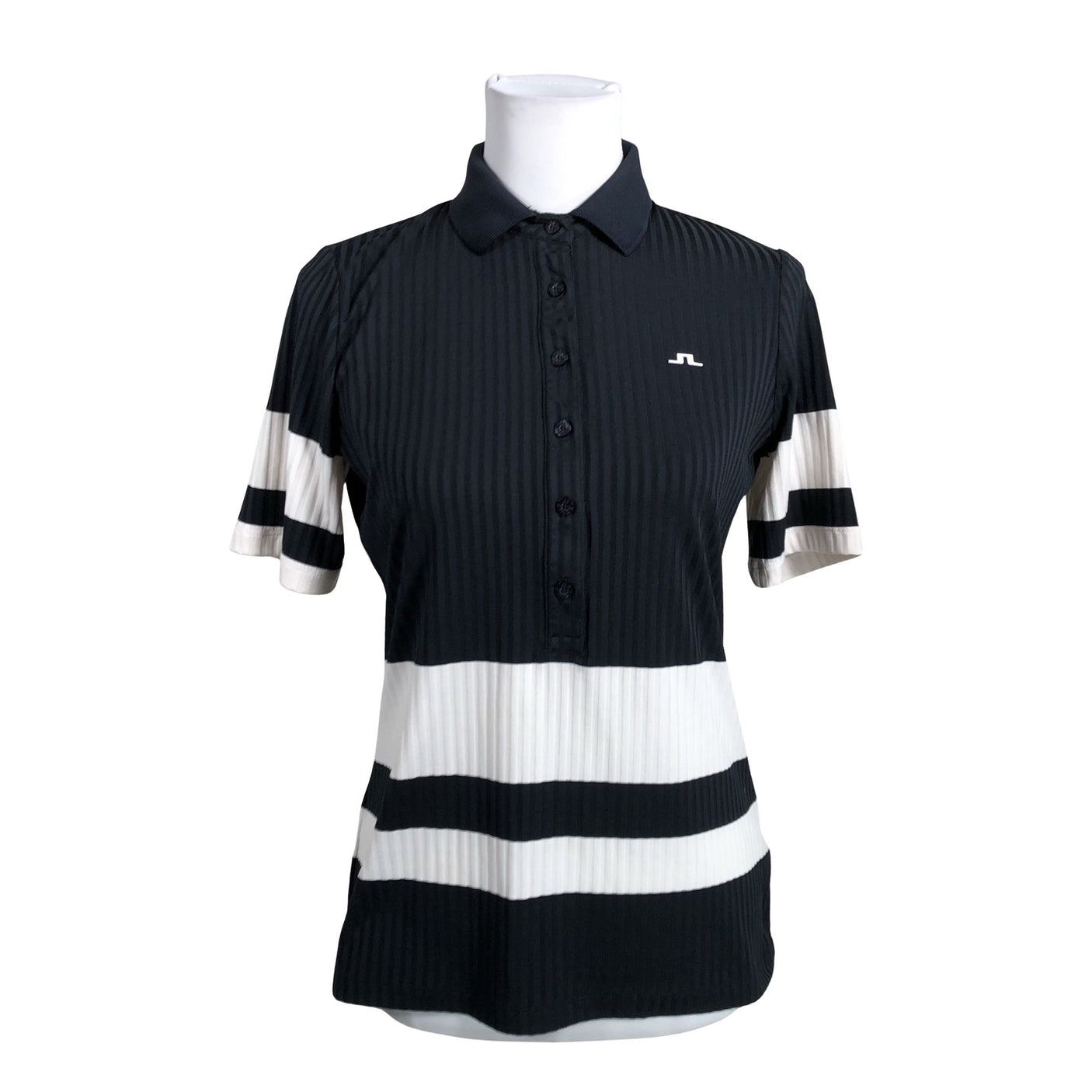 Unisex J.Lindeberg - Sports shirt, short sleeve, size 38 - Black (1)
