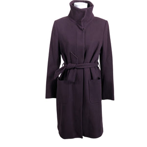 Unisex Filippa K. - Wool coat, size 40 - Violet (1)