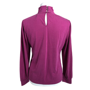 Unisex Taifun - Tricot shirt, size 40 - Violet (2)