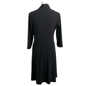 Unisex s.Oliver - Tricot dress, size 40 - Black (2)