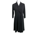 Unisex s.Oliver - Tricot dress, size 40 - Black ()