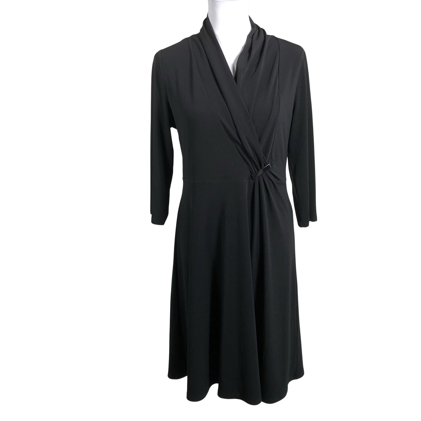 Unisex s.Oliver - Tricot dress, size 40 - Black (1)