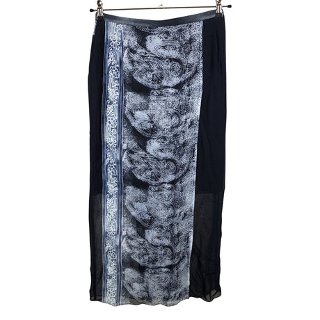Unisex Voglia - Fabric skirt, size 38 - Blue ()
