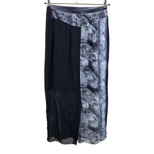 Unisex Voglia - Fabric skirt, size 38 - Blue (2)