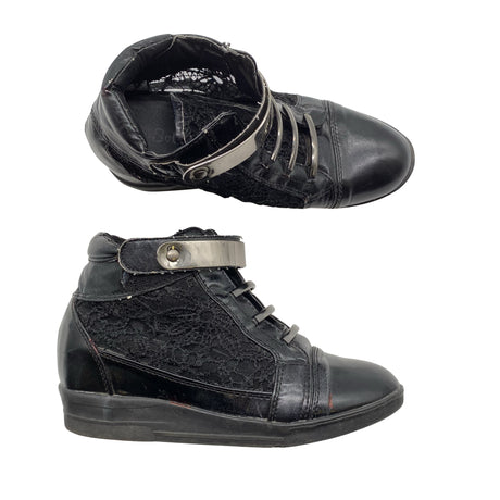 Unisex SoWhat - Wedge heel shoes, size 36 - Black ()