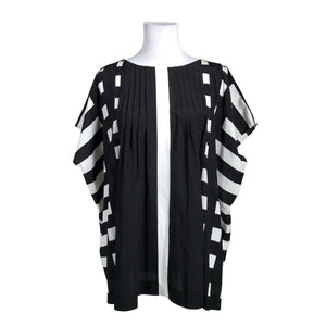 Unisex Marimekko - Short-sleeved blouse, size 34 - Black (1)