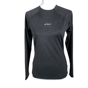 Unisex Asics - Sports shirt, long sleeve, size 36 - Black (1)