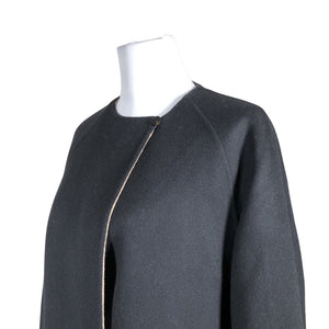 Unisex Theory - Wool coat, size 36 - Black (2)