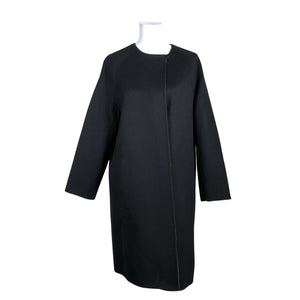 Unisex Theory - Wool coat, size 36 - Black (1)