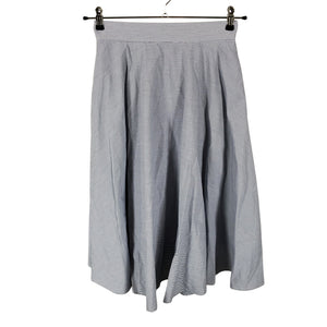 Unisex Uniqlo - Fabric skirt, size 38 - Blue (1)