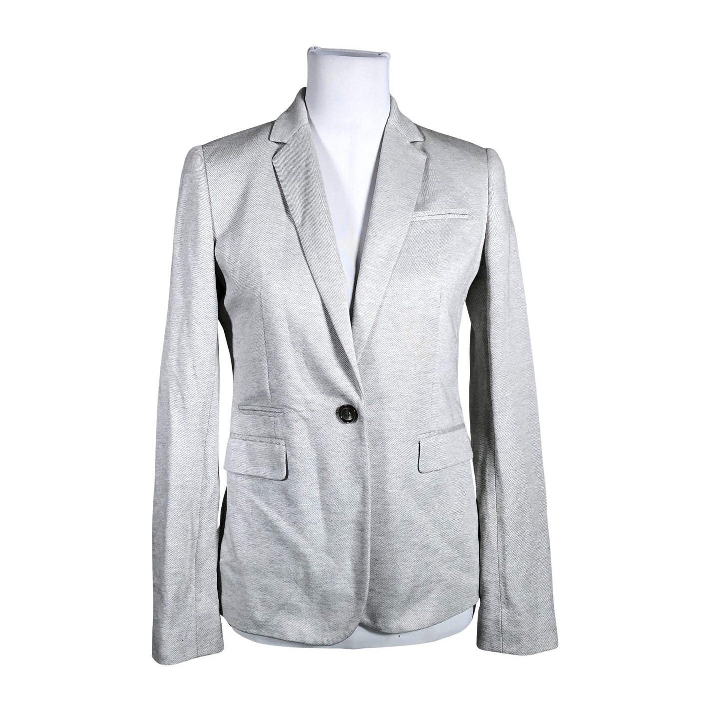 Unisex Massimo Dutti - Sweat jacket, size 38 - Gray (1)