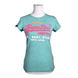 Unisex Superdry - T-shirt, size 38 - Turquoise (1)