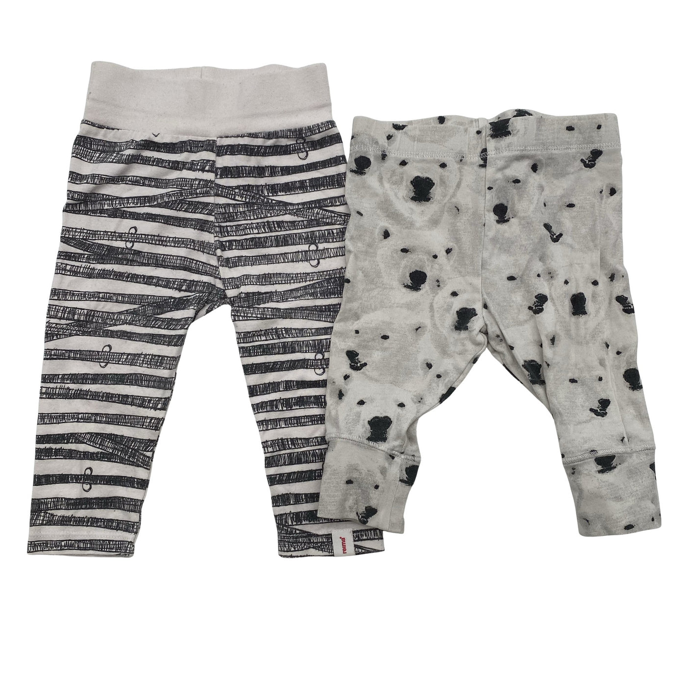 Unisex Lindex - Tricot pants, size 56 - 62 - Gray (1)