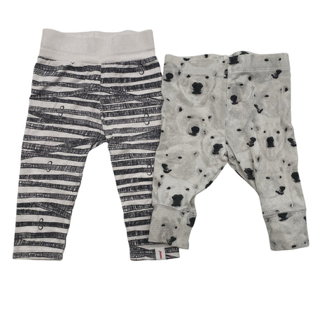 Unisex Lindex - Tricot pants, size 56 - 62 - Gray ()