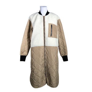 Unisex MSCH Copenhagen - Lightly padded jacket, size 40 - Beige (1)