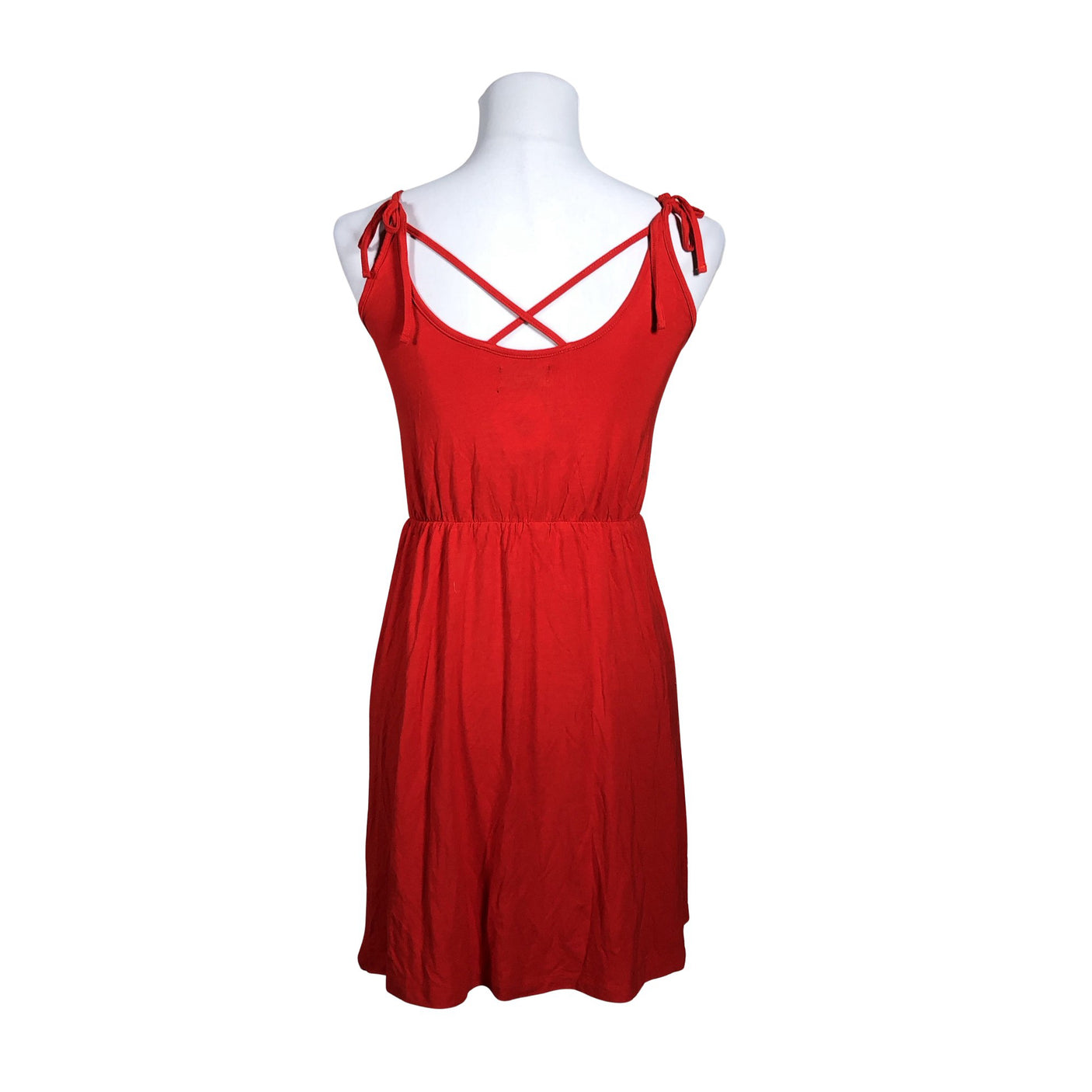 Unisex Even&Odd - Tricot dress, size 36 - Red (2)
