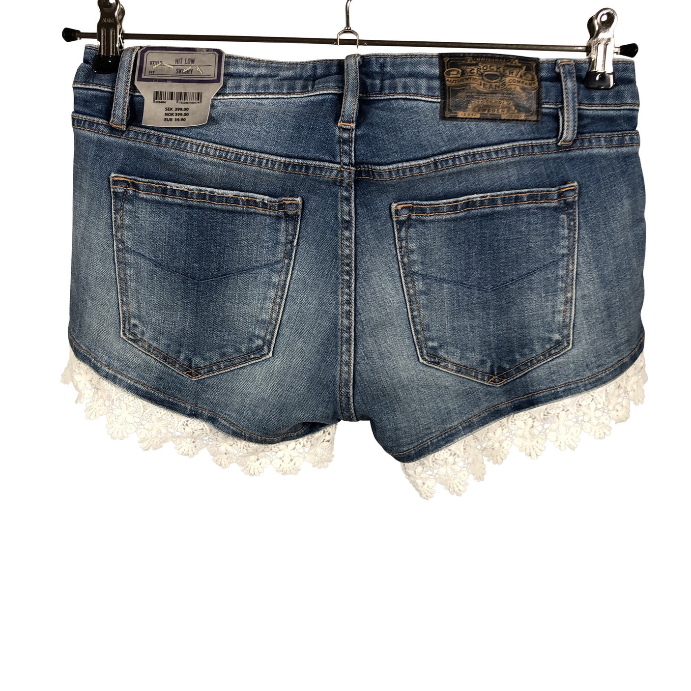 Unisex Crocker - Denim shorts, size 38 - Blue (2)