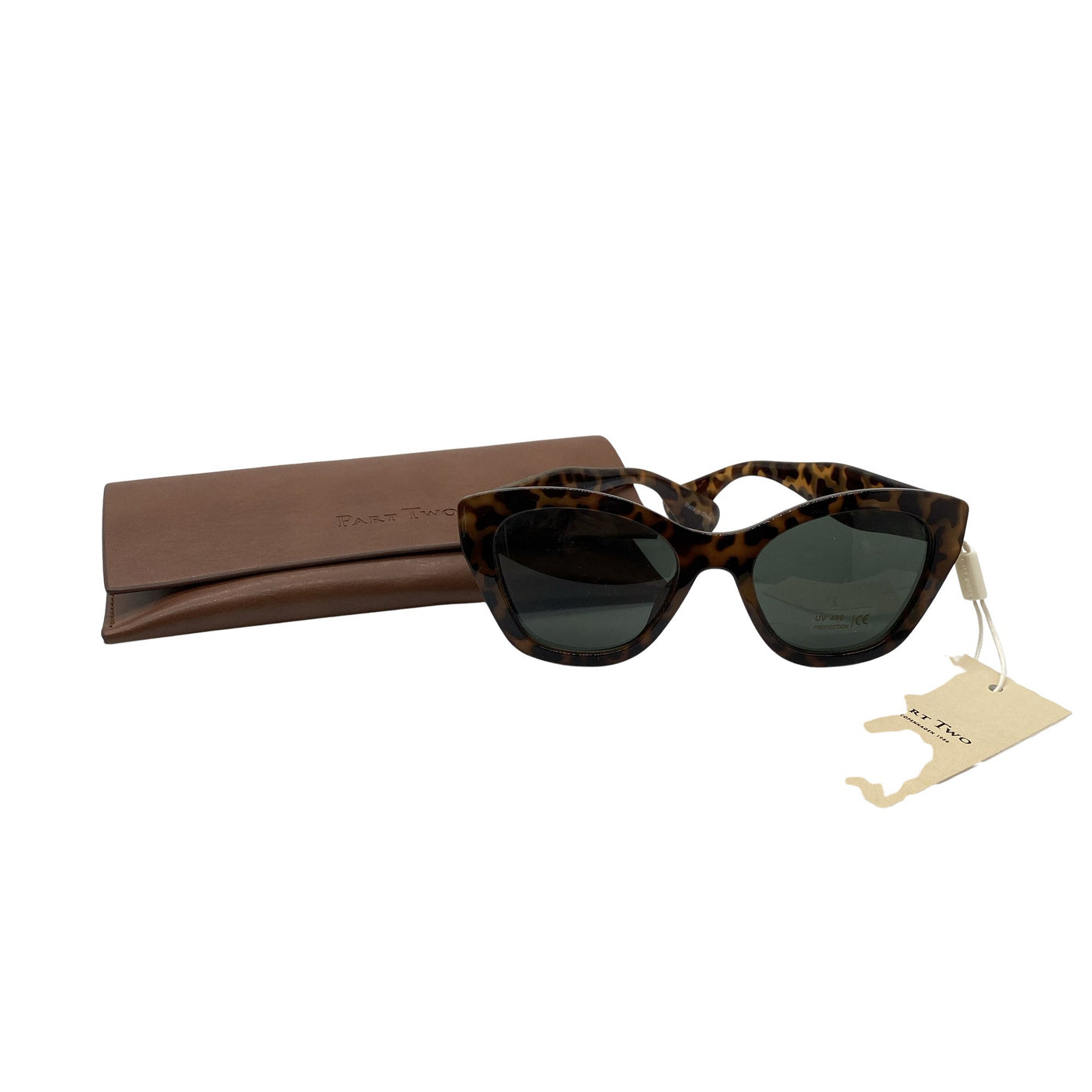 Unisex Part two - Sunglasses, size Ei kokoa - Brown (3)